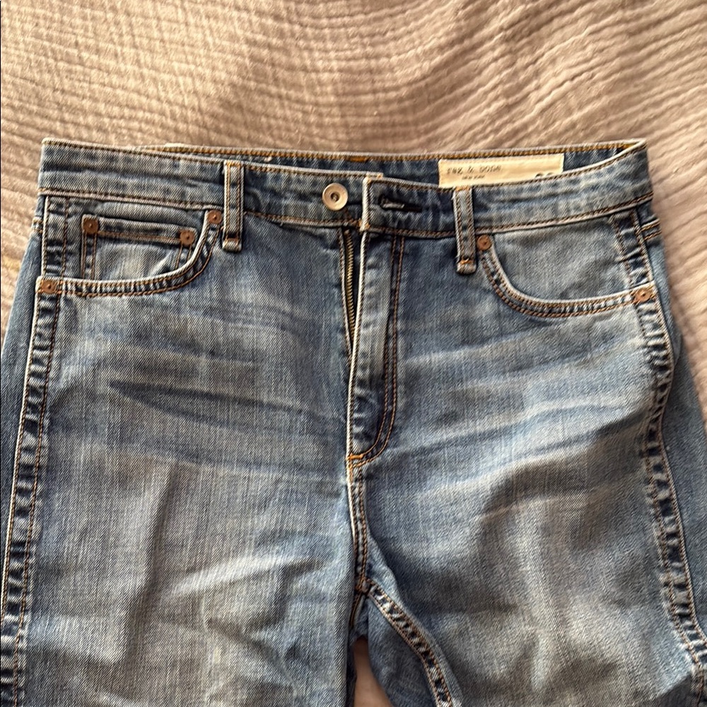 Rag & Bone Nina High-Rise Cigarette Jeans